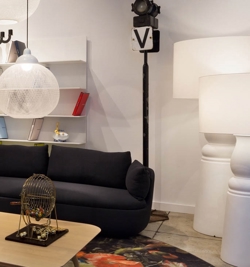 Farooo gulvlampe small, hvid