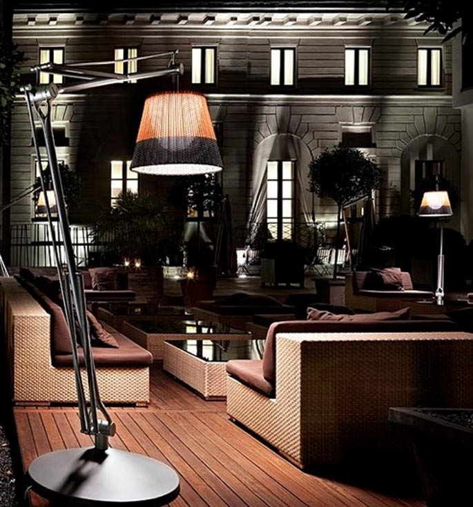 Superarchimoon outdoor gulvlampe, panama (B&M Exclusive)