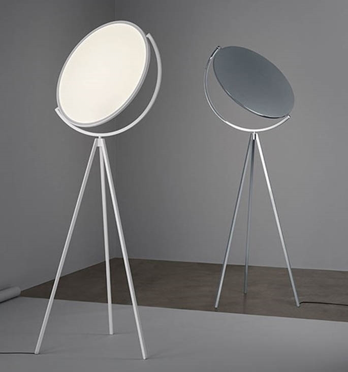 Superloon gulvlampe, hvid (B&M Exclusive)