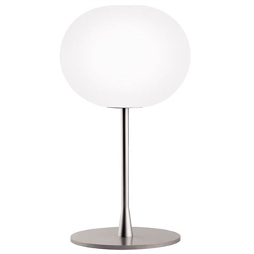 Glo-Ball T1 bordlampe, sølv
