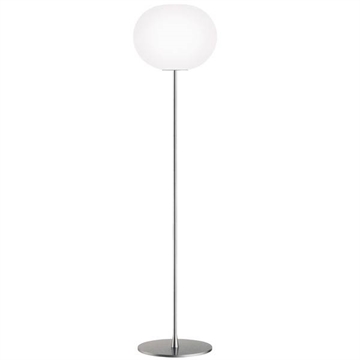 Glo-Ball F3 gulvlampe, sølv