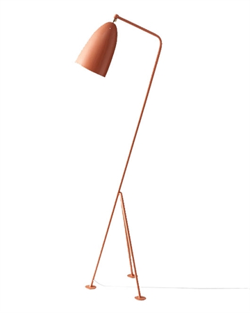 Gräshoppa Gulvlampe, vintage rød