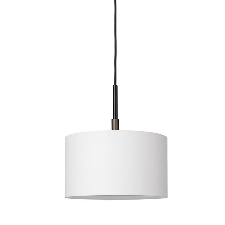 Gravity pendel Small, antik messing/hvid