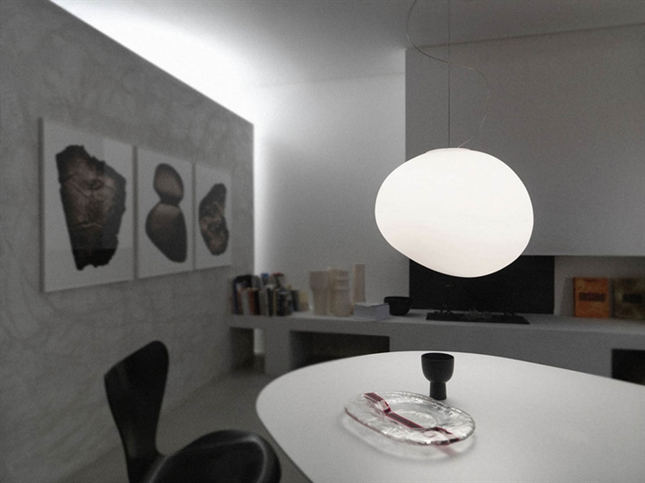Gregg grande MyLight pendel, hvid
