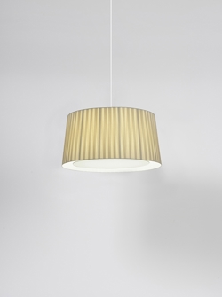 GT6 pendel Ø45, natur m/hvidt ophæng