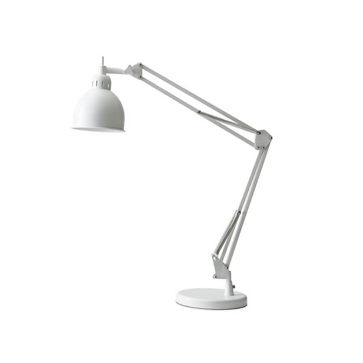 JOB bordlampe, Hvid / Mat