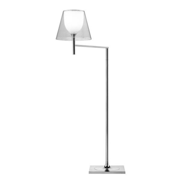 Ktribe F1 gulvlampe, transparent