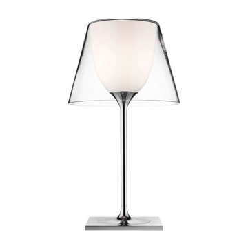 Ktribe T1 bordlampe, glas