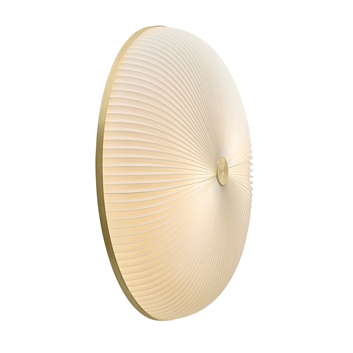 Lamella Ø50 loftlampe / væglampe, golden