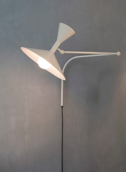 Lampe de Marseille væglampe, hvid