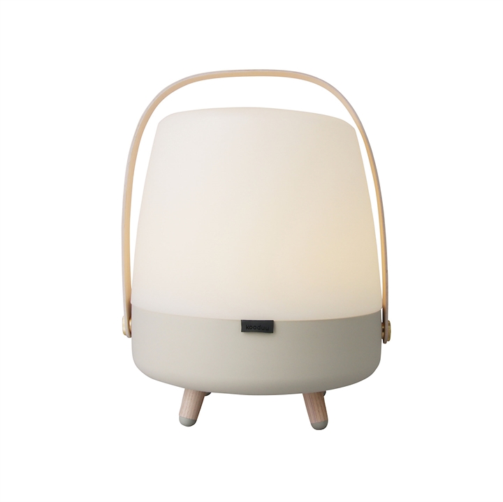 Lite-up Play LED lampe m/højtaler, sand
