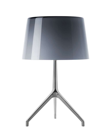 Lumiere XXS bordlampe, aluminium/grå