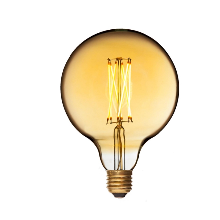 DANLAMP LED Mega Edison gold 2,5W 150lm E27 Ø125