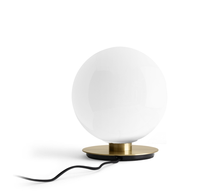 TR Bulb Bordlampe / Væglampe, Børstet messing/Blank