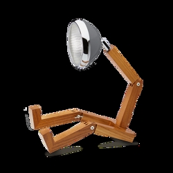 Mr. Wattson bordlampe, Intense grå