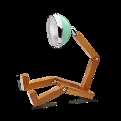 Mr. Wattson bordlampe, Tiffany grøn