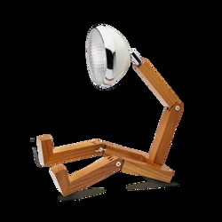 Mr. Wattson bordlampe, Vintage hvid