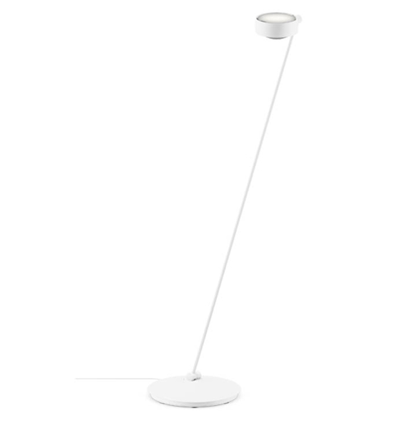 Occhio Sento lettura 160 gulvlampe, E, venstre, hvid