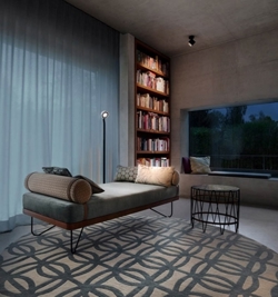 Occhio Lei Lettura gulvlampe, sort