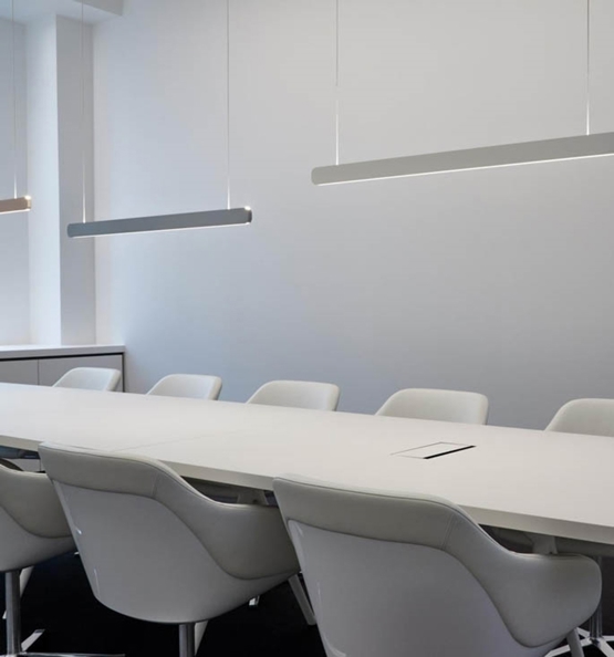 Occhio Mito Volo 100 pendel, variabel, air, mat sølv m/sort