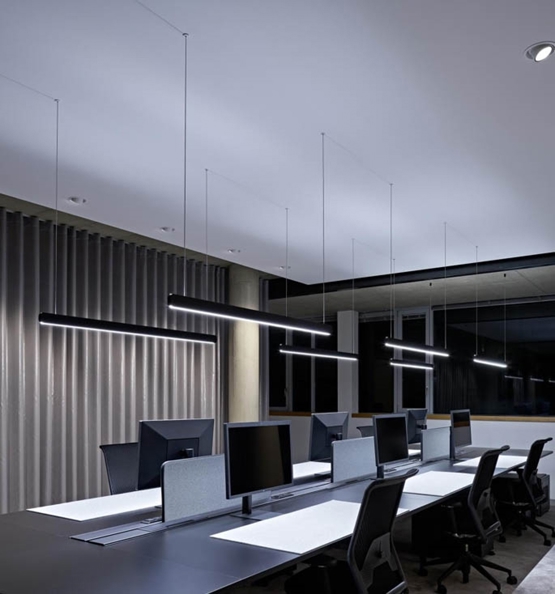 Occhio Mito Volo 100 pendel, variabel, mat sort m/hvid