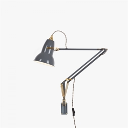 Original 1227 messing vægmonteret lampe