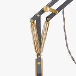 Original 1227 messing vægmonteret lampe