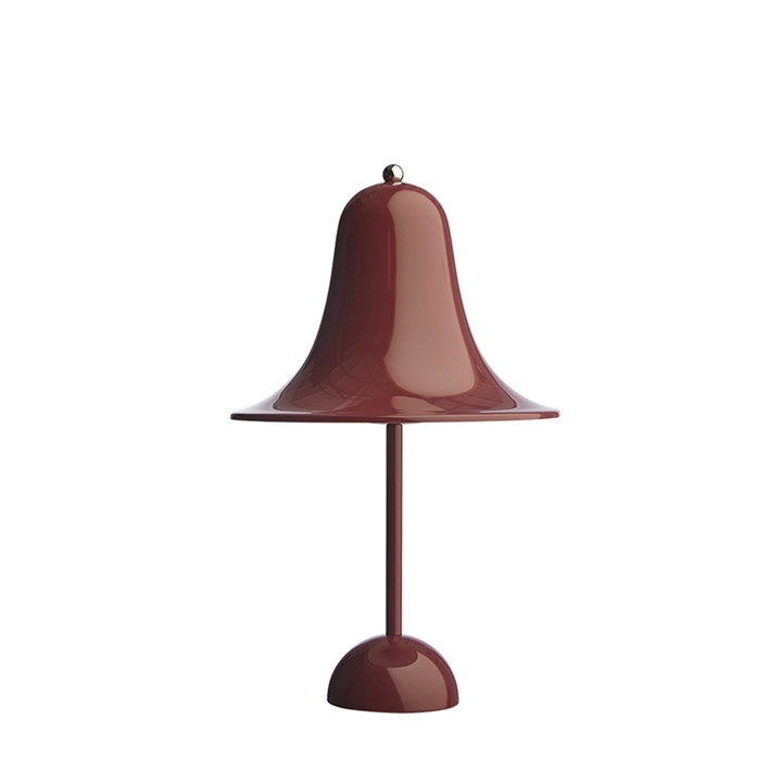 Pantop bordlampe, burgundy