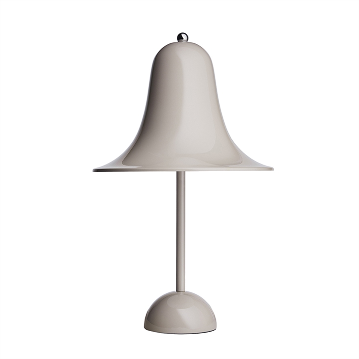 Pantop bordlampe, grå sand