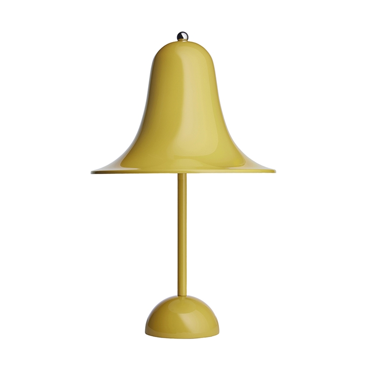 Pantop bordlampe, gul