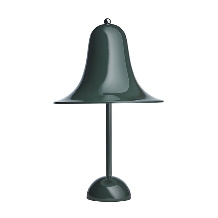 Pantop bordlampe, mørkegrøn