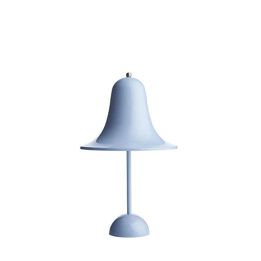 Ledig gispende Undskyld mig Verpan Pantop Portable bordlampe, lyseblå | Lamper.dk