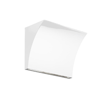 Pochette Up/Down Væglampe LED, Blank hvid