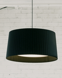 GT6 pendel Ø45, sort m/sort ophæng