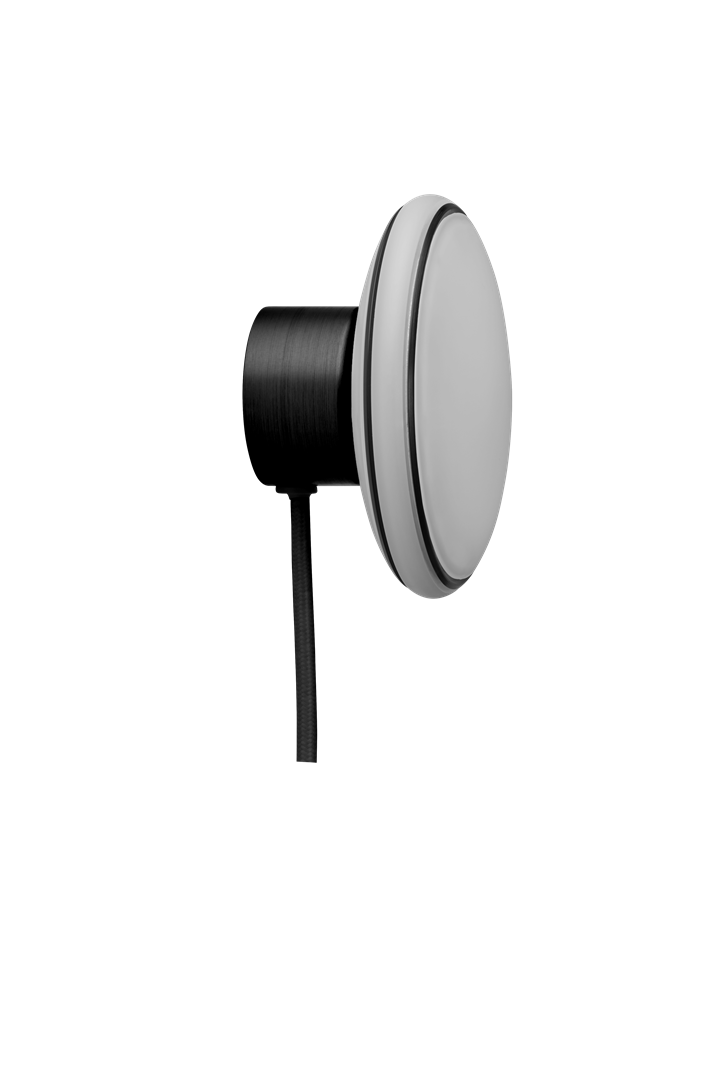 ØS1 Væglampe med Node, sort/sort