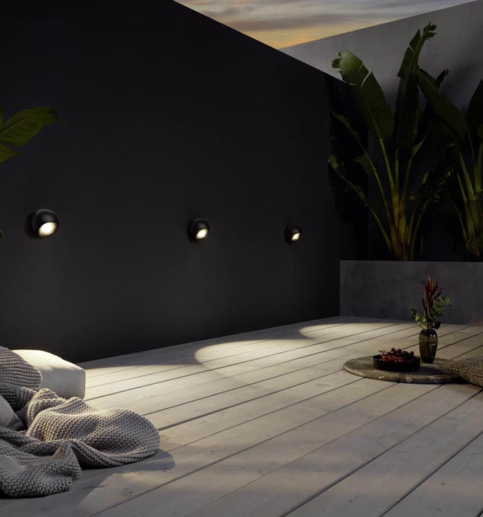 Occhio Sito Lato VOLT udendørs væg/loftlampe, flere varianter