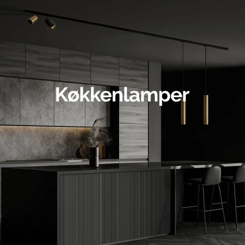 Køkkenet – belysning fra Lamper.dk