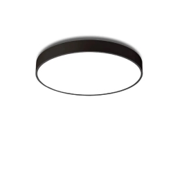 Sort loftlampe