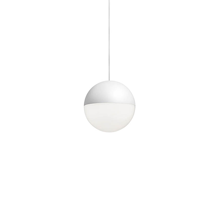 String Light sphere pendel 22m, hvid