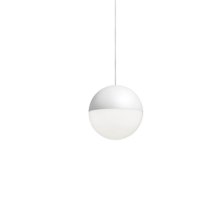 String Light sphere pendel 12m m/dæmper, hvid