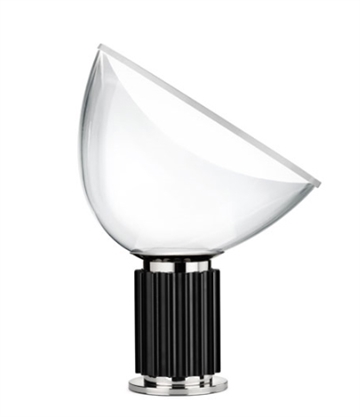 Taccia Small bordlampe, sort