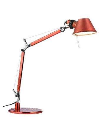 Tolomeo Micro bordlampe, rød