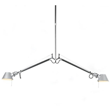 Reservedel: plastik cover f/baldakin til  Tolomeo Sospensione 2 Bracci Alluminio