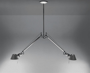 Tolomeo Sospensione 2 Bracci Alu