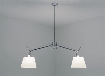 Tolomeo Sospensione Basculante 2 Bracci Ø24