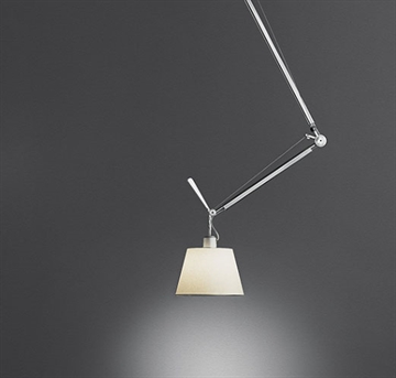 Tolomeo Sospensione Decentrata Ø24 satin