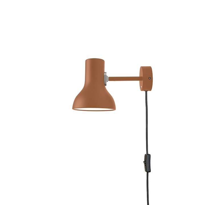 5: Anglepoise Type 75 Mini Væglampe Margaret Howell Edition med Ledning Sienna