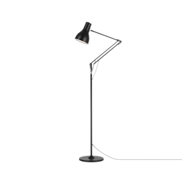 Original 1227 gulvlampe, sort / jet black