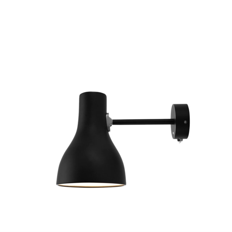 10: Anglepoise Type 75 Væglampe Jet Black